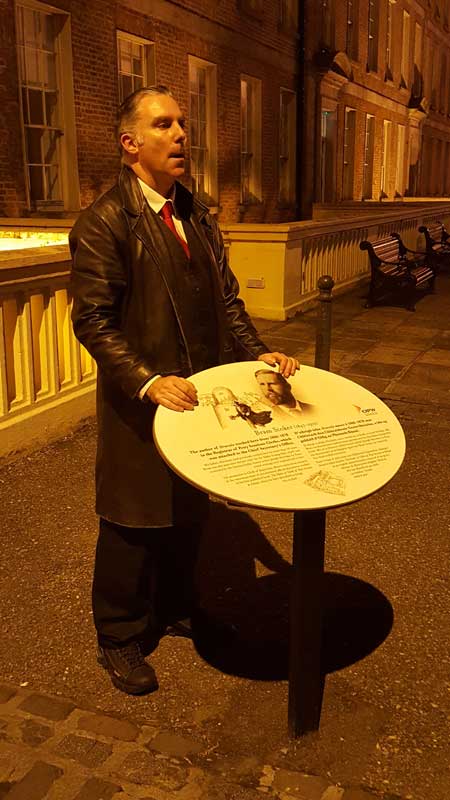 Dublin's Original Ghostbus Tour REVIEW 2 Tour guide Vincent tells us of dark and scary things during Dublin's Original Ghostbus Tour